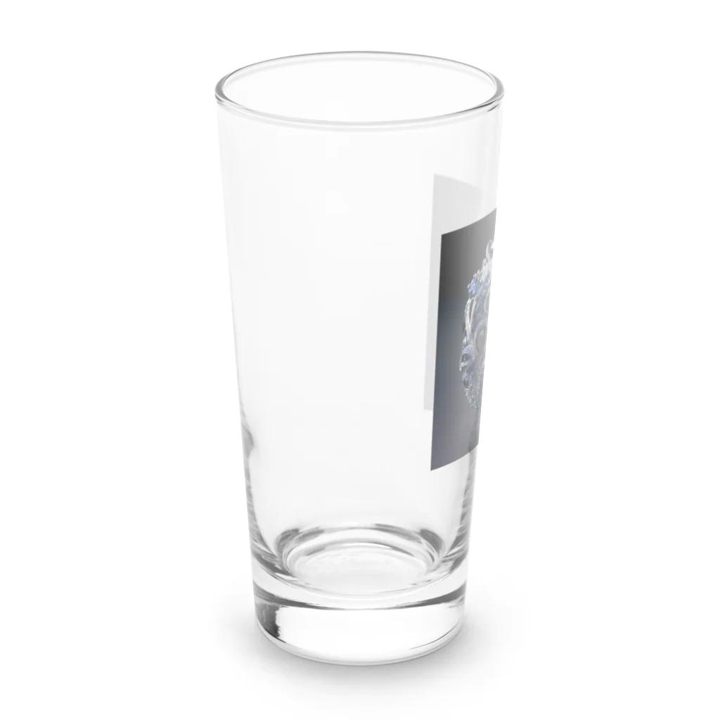 AQUAMETAVERSEの高価で魅力的なサファイアの指輪　BLUE PLUM  691 Long Sized Water Glass :left