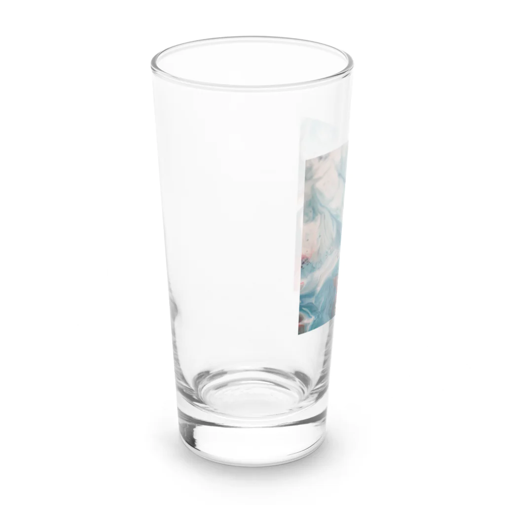 R-mayの鮮やかなマーブル Long Sized Water Glass :left