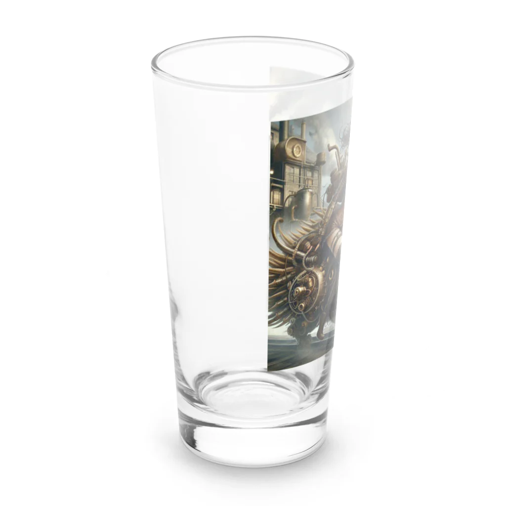 yokoana_zakkaの赤（セキ）の国の戦闘員 Long Sized Water Glass :left