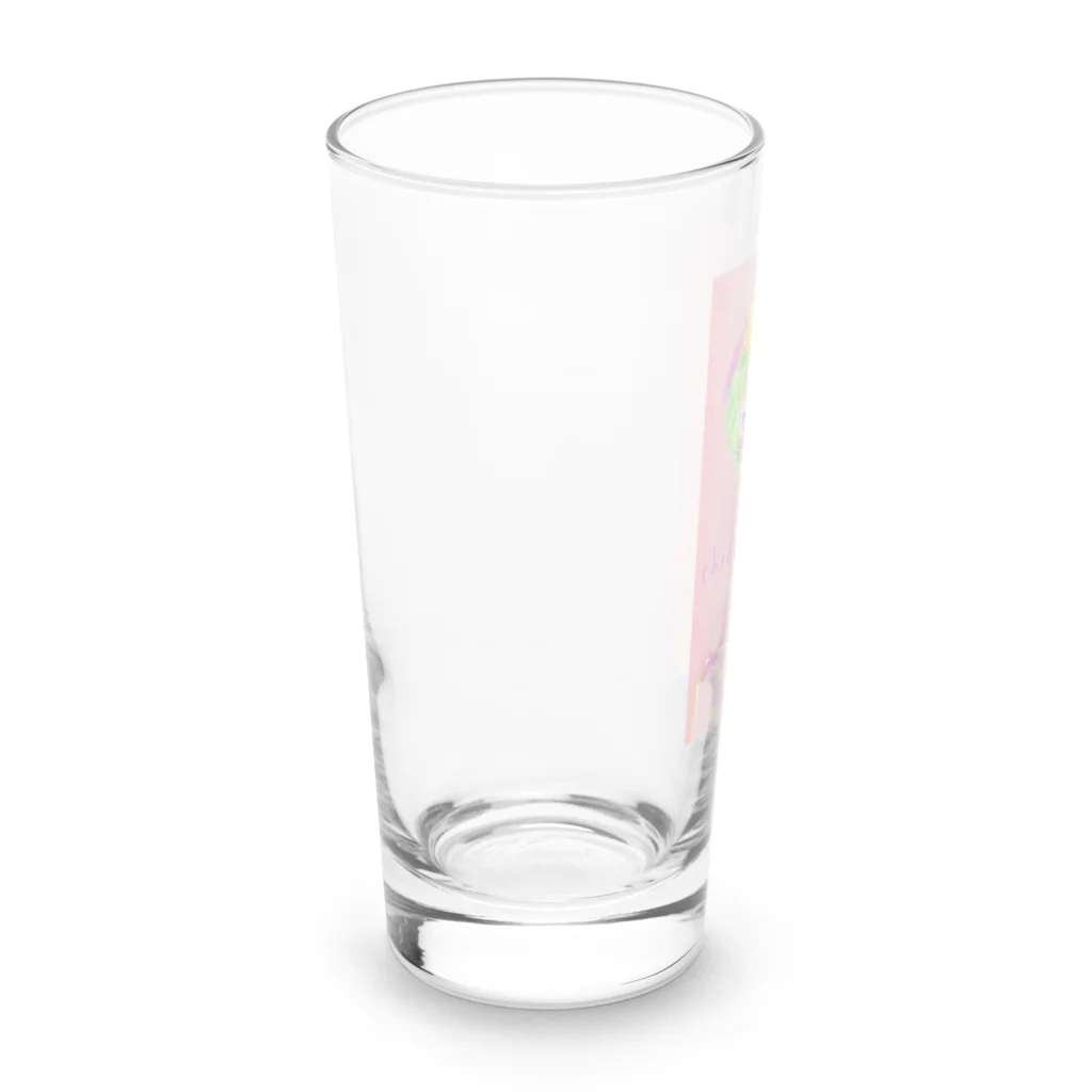 ほうじちゃまるのチェリー🍒 Long Sized Water Glass :left