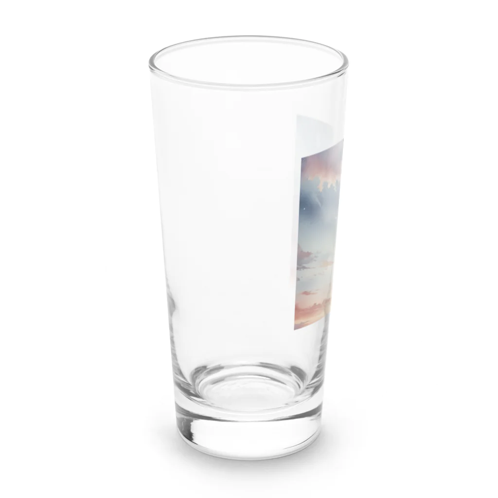 秋山せれなの空のグラデーション Long Sized Water Glass :left