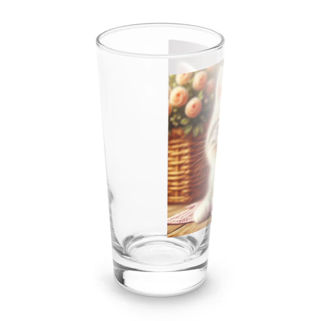 kangekiの遊ぶにゃんこNo.4 Long Sized Water Glass :left