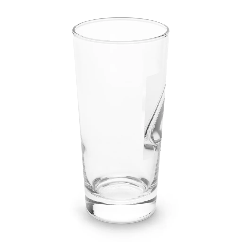 nakasato1979のジッパー犬 Long Sized Water Glass :left