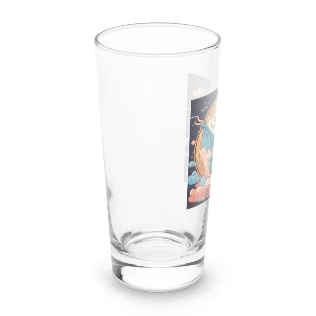 the blue seasonの昇華する守護龍 Long Sized Water Glass :left