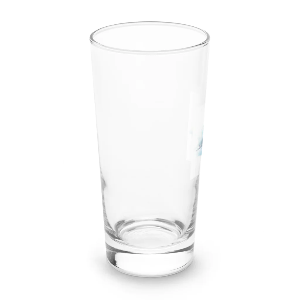 ニゴ猫　shopの夕日 Long Sized Water Glass :left