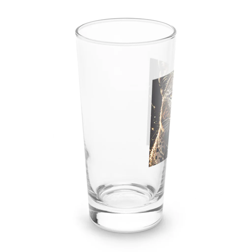 ritomomijiのヒョウ6 Long Sized Water Glass :left