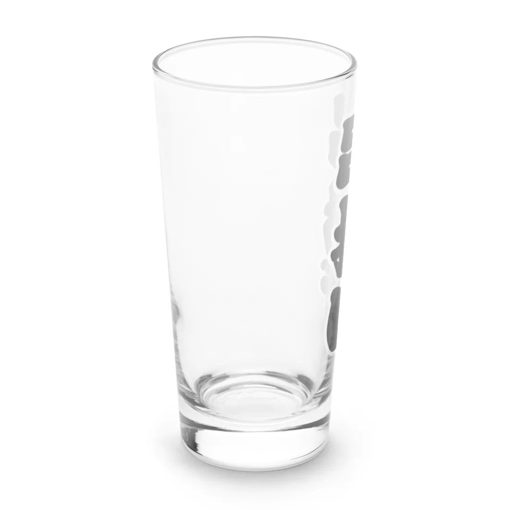 お絵かき屋さんの「串揚げ」の赤ちょうちんの文字 Long Sized Water Glass :left