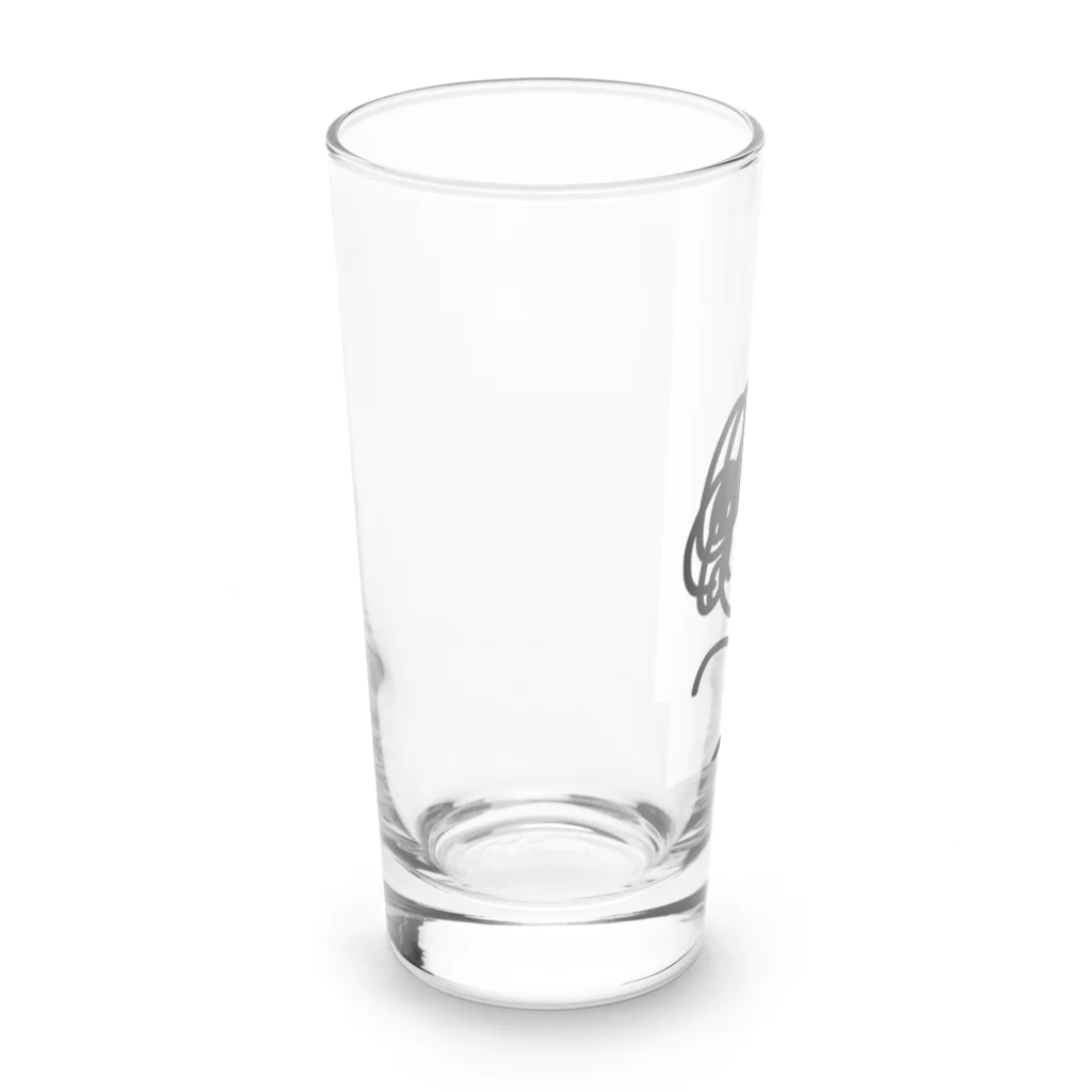 かいちゃんの天パくん Long Sized Water Glass :left