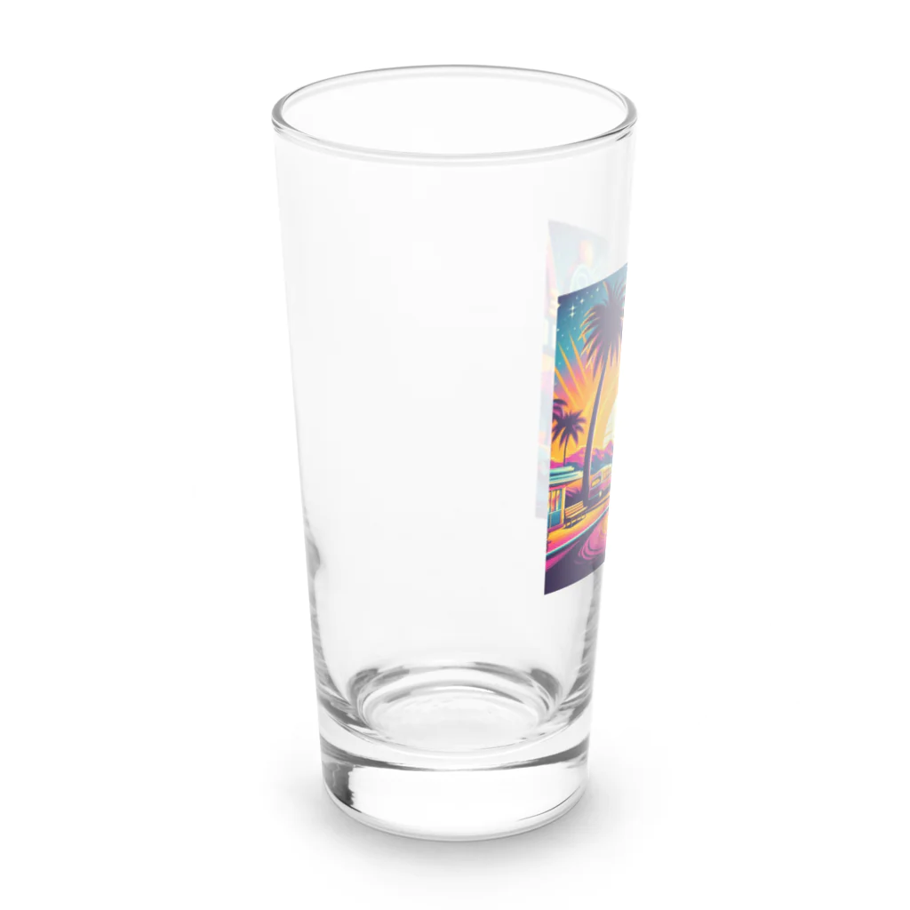 Rmの80's Long Sized Water Glass :left