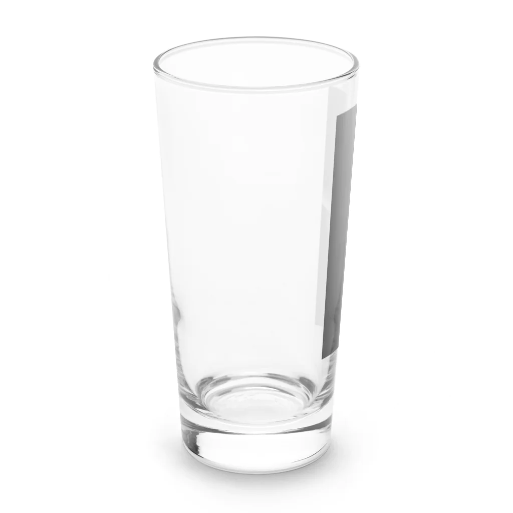 ニゴ猫　shopのLady BLACK Long Sized Water Glass :left