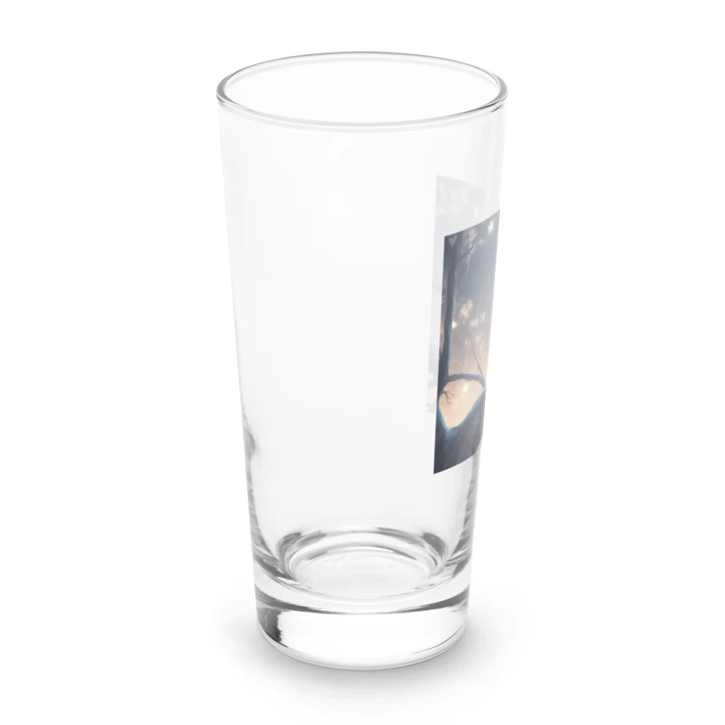 MAF_の月明かりの下で🌙 Long Sized Water Glass :left