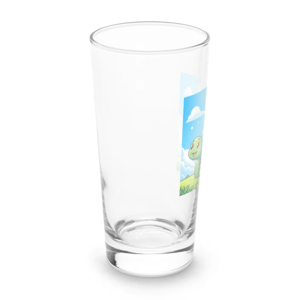 カメ好き屋のかめさん Long Sized Water Glass :left