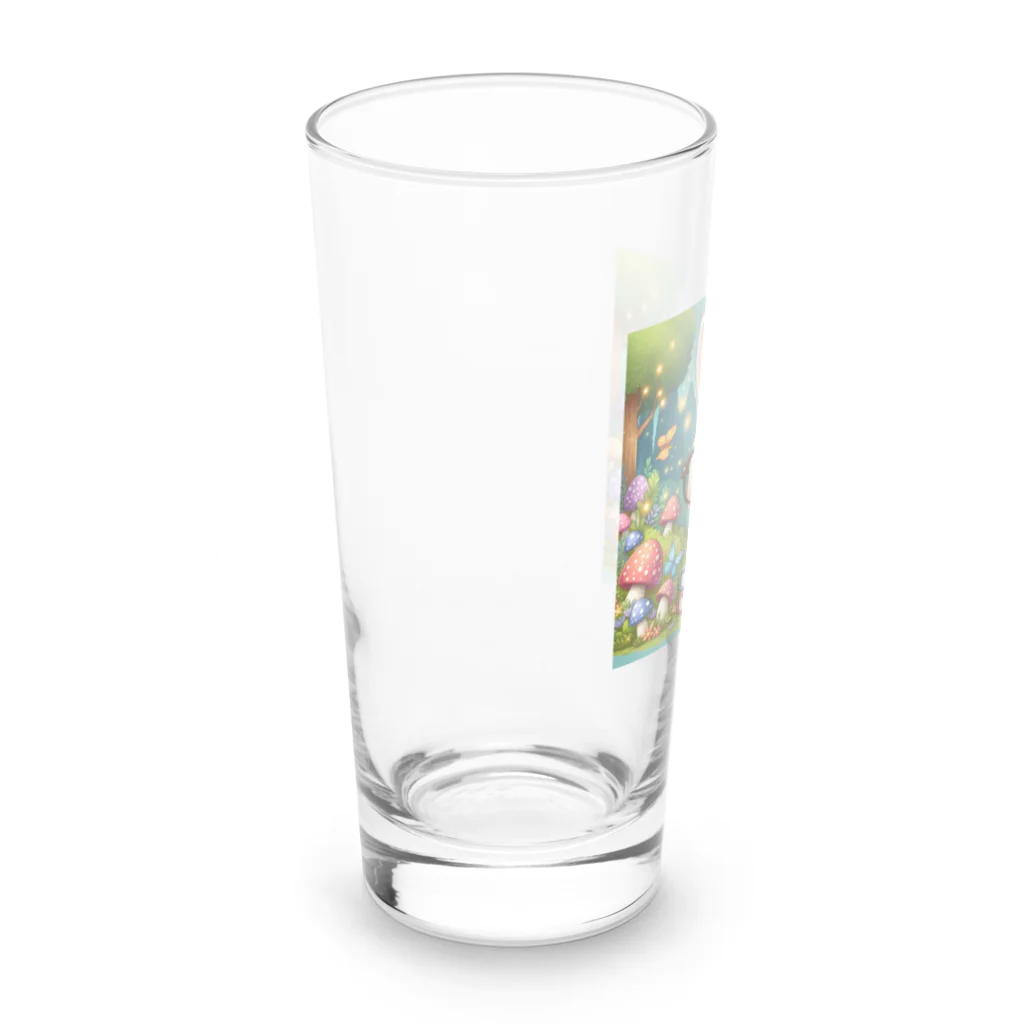 denyo dreamのウサギのアマリリス Long Sized Water Glass :left