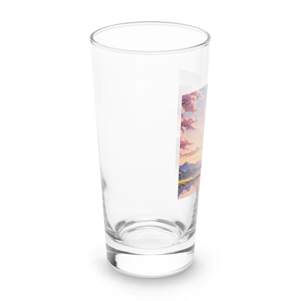 ここのよていの桜の季節2 Long Sized Water Glass :left