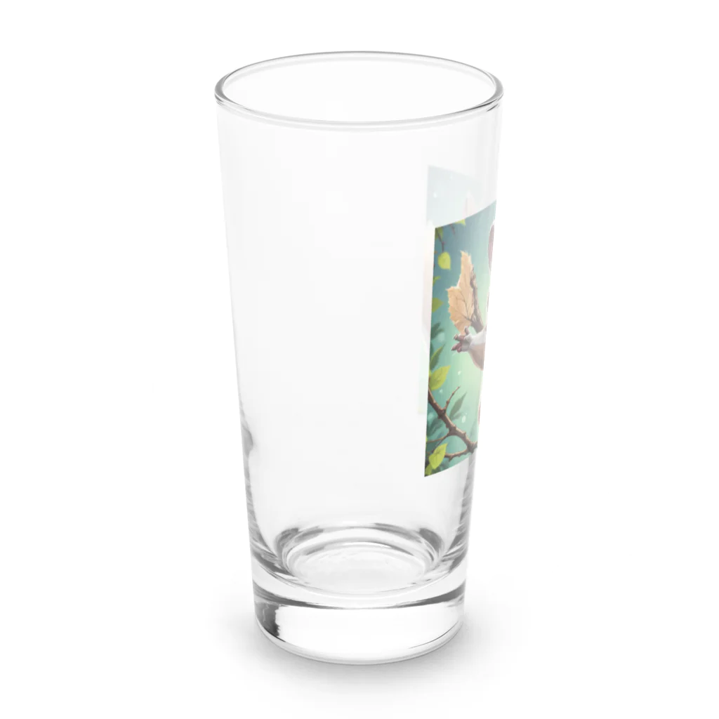 杉本ナオミのモモンガ風MONGAちゃん Long Sized Water Glass :left