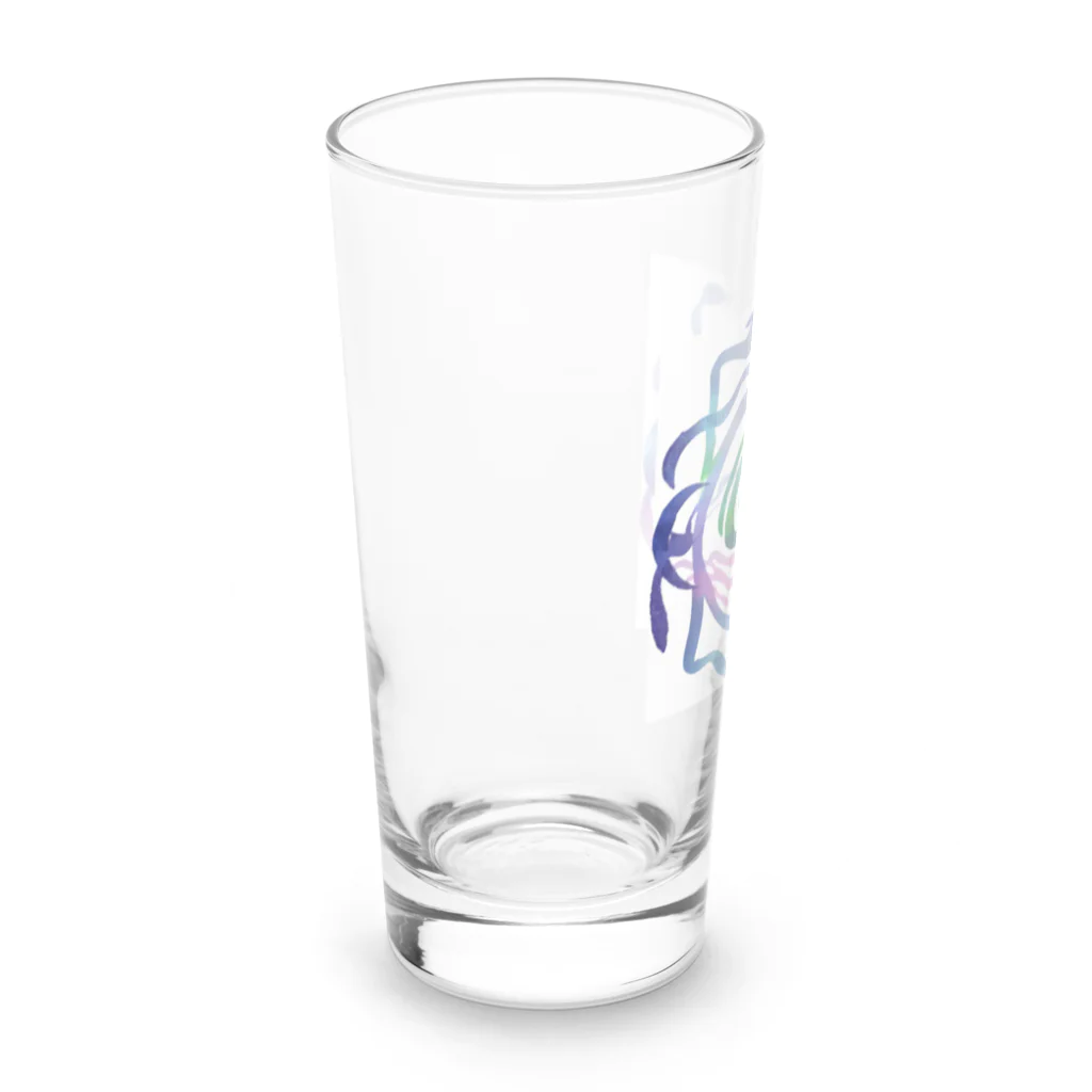 shine heart/水彩画屋さんのShine heart Long Sized Water Glass :left