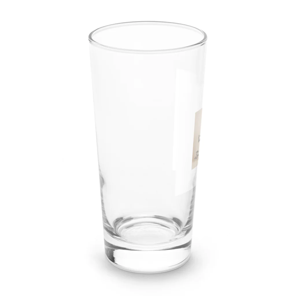 suns696のはれんちぶるどっぐ Long Sized Water Glass :left