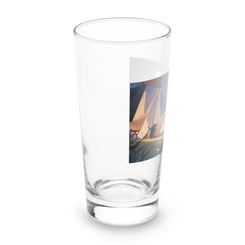 智のショップのキャンプ女子③ Long Sized Water Glass :left