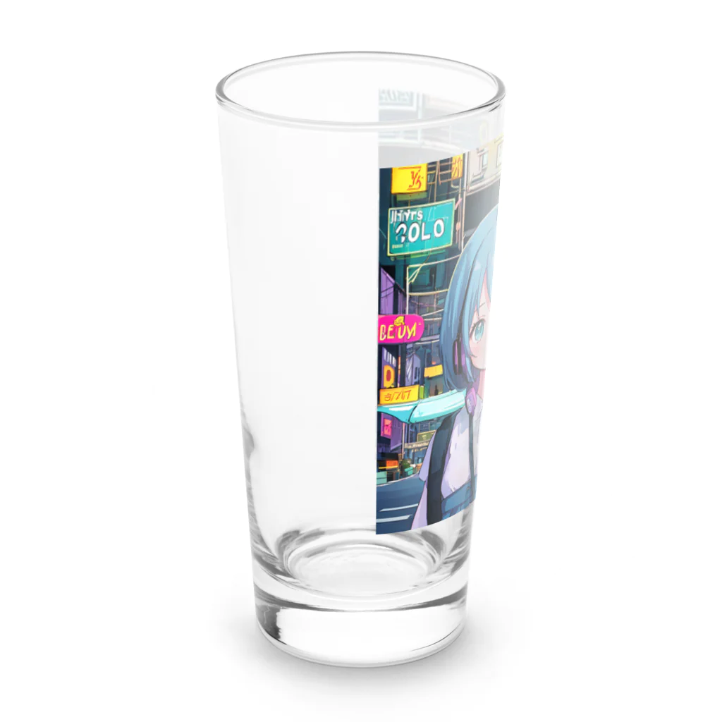 kotoha416 Music OFFICIAL GOODSのAozuki│アオヅキ Long Sized Water Glass :left