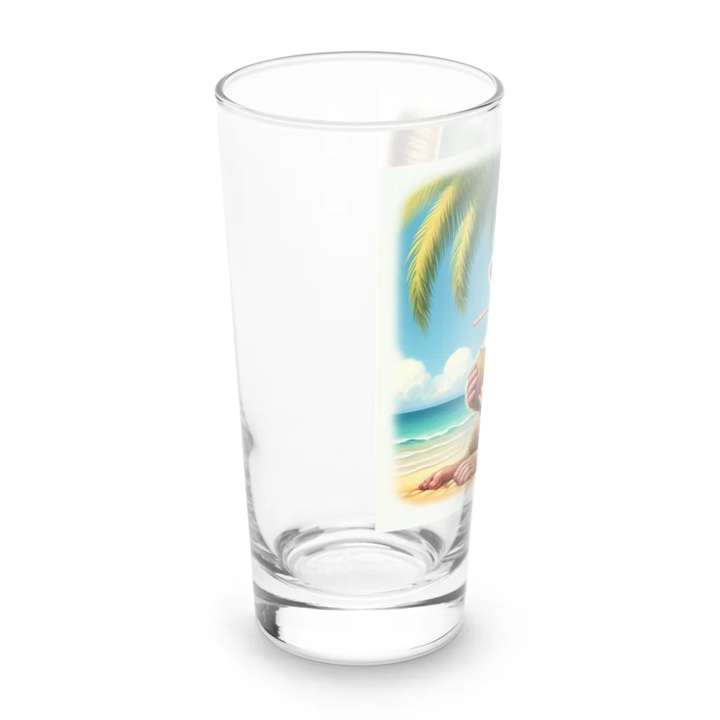 ビーストのモンキー🐒 Long Sized Water Glass :left