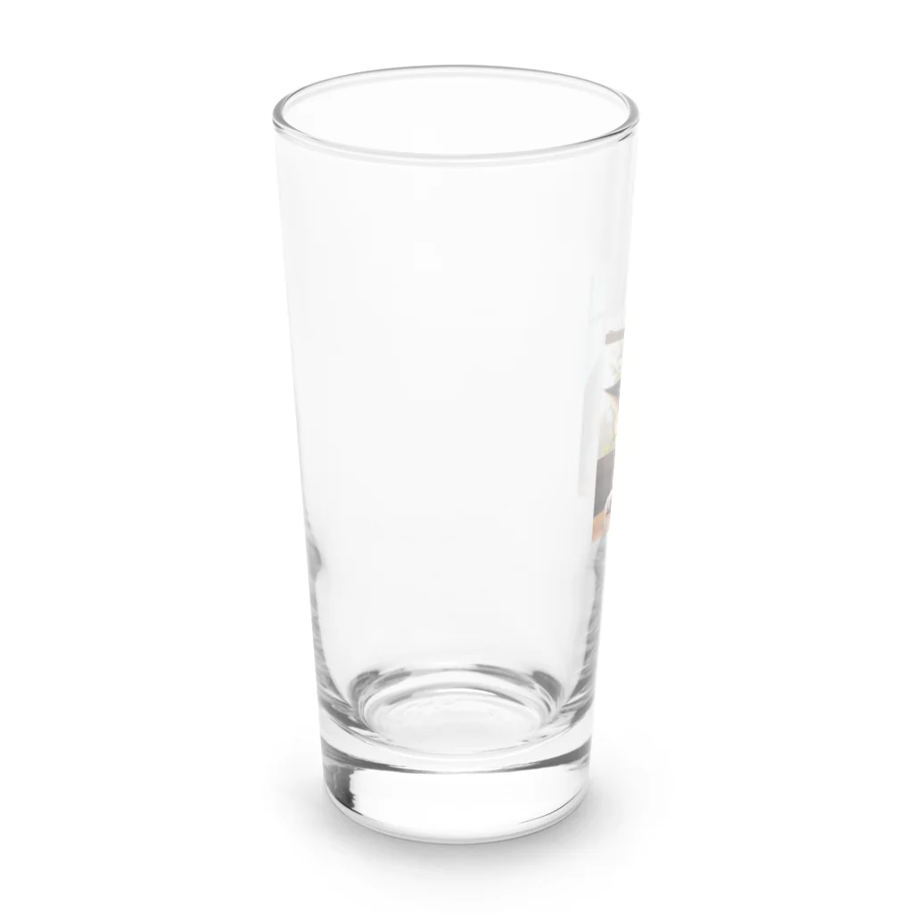 kaz_new9の蒼い瞳の猫ちゃん2 Long Sized Water Glass :left