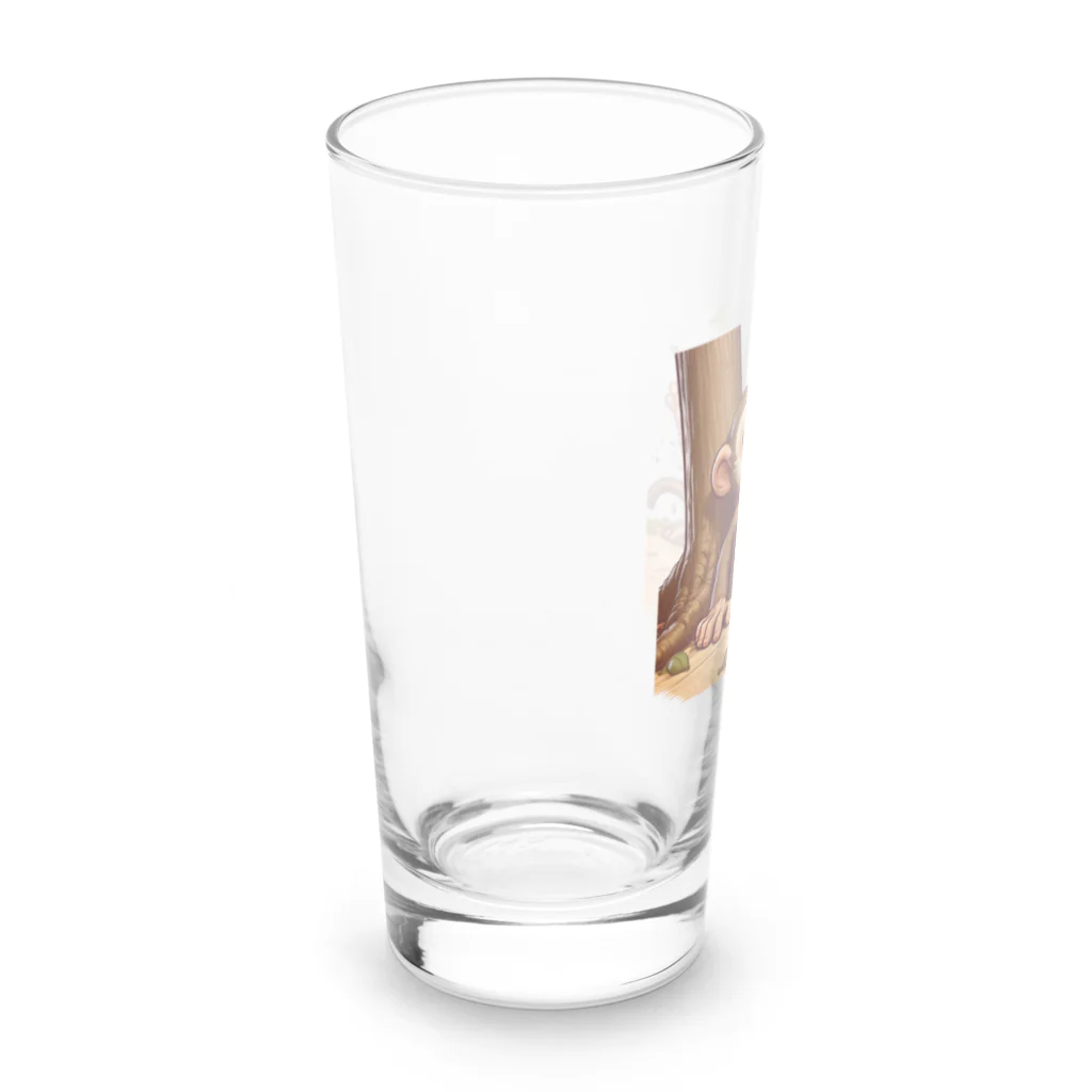 K'ramaの猿も木から落ちるB Long Sized Water Glass :left