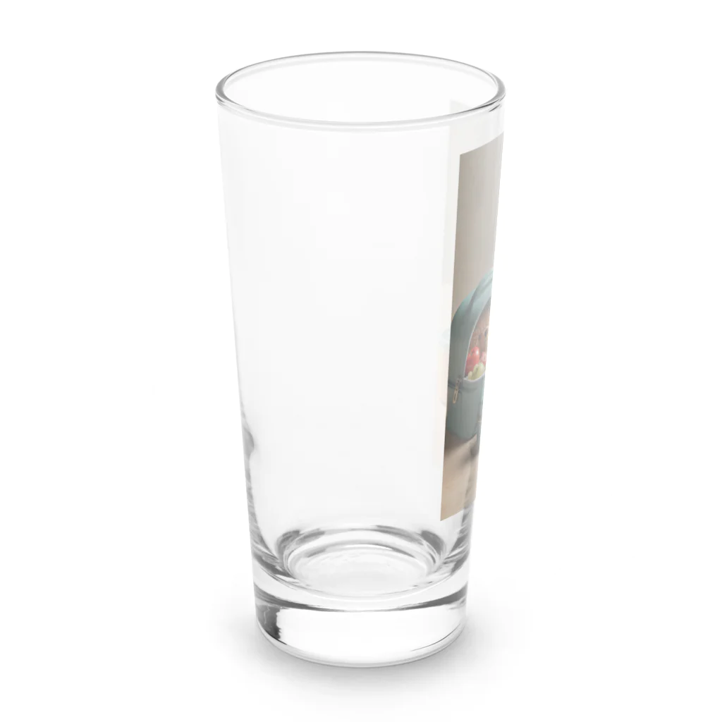 さぎょう擁のミニぐま弁当 Long Sized Water Glass :left