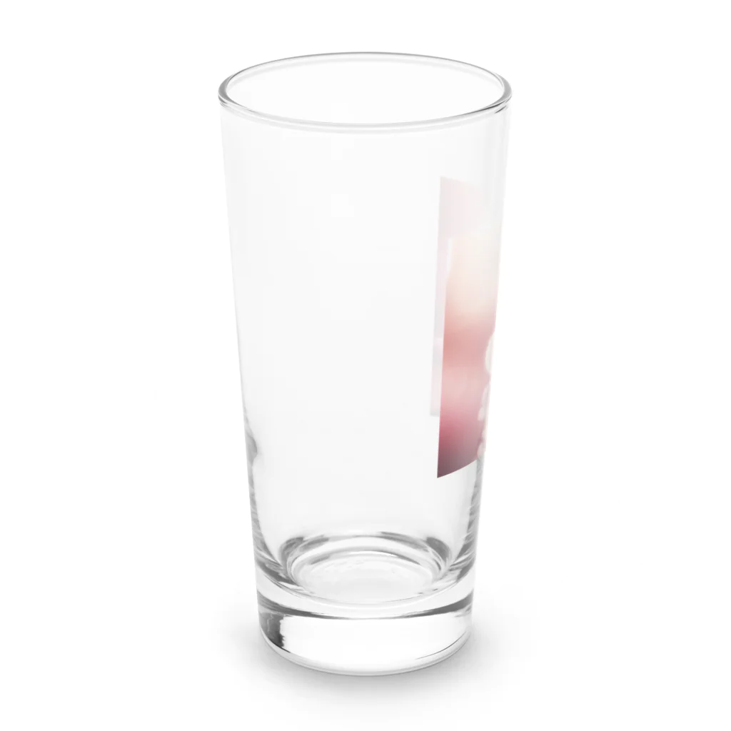 Japan-sakuraの春の訪れ Long Sized Water Glass :left