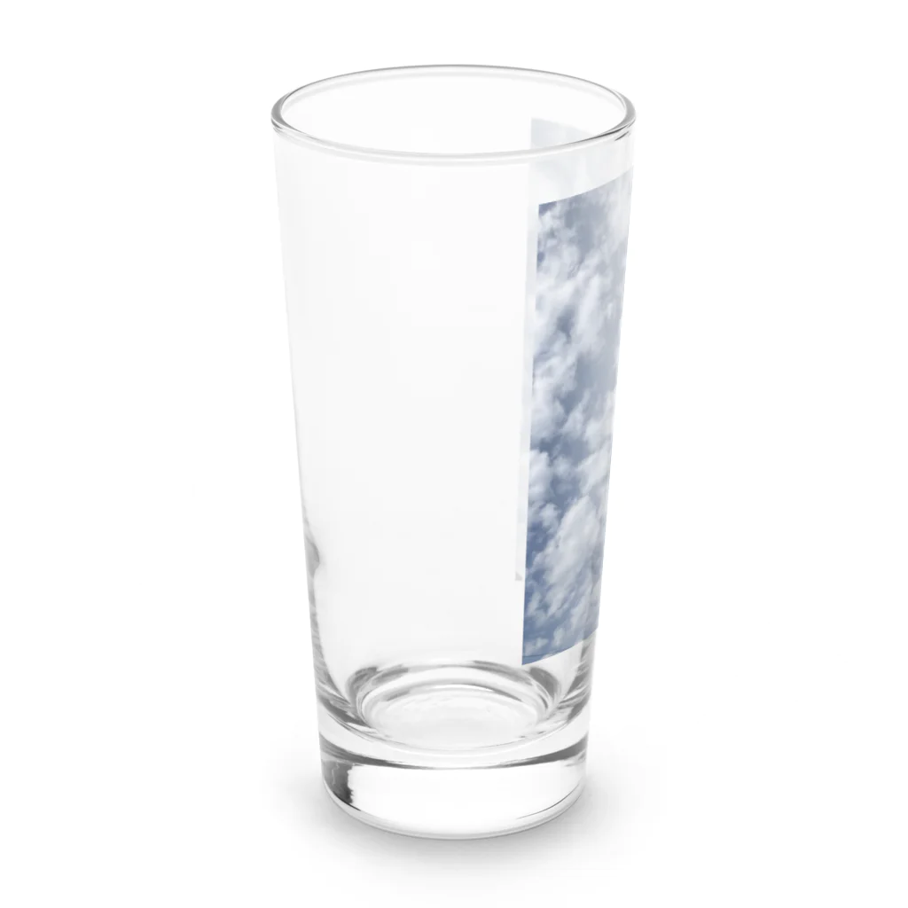 そらの4月13日の青空 Long Sized Water Glass :left