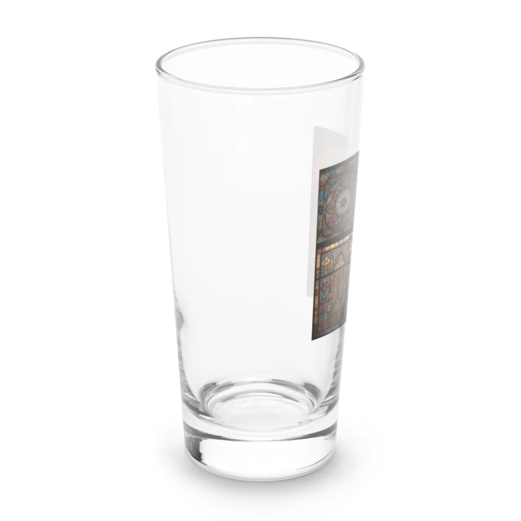 ganeshaの中東の宮殿のステンドグラス Long Sized Water Glass :left