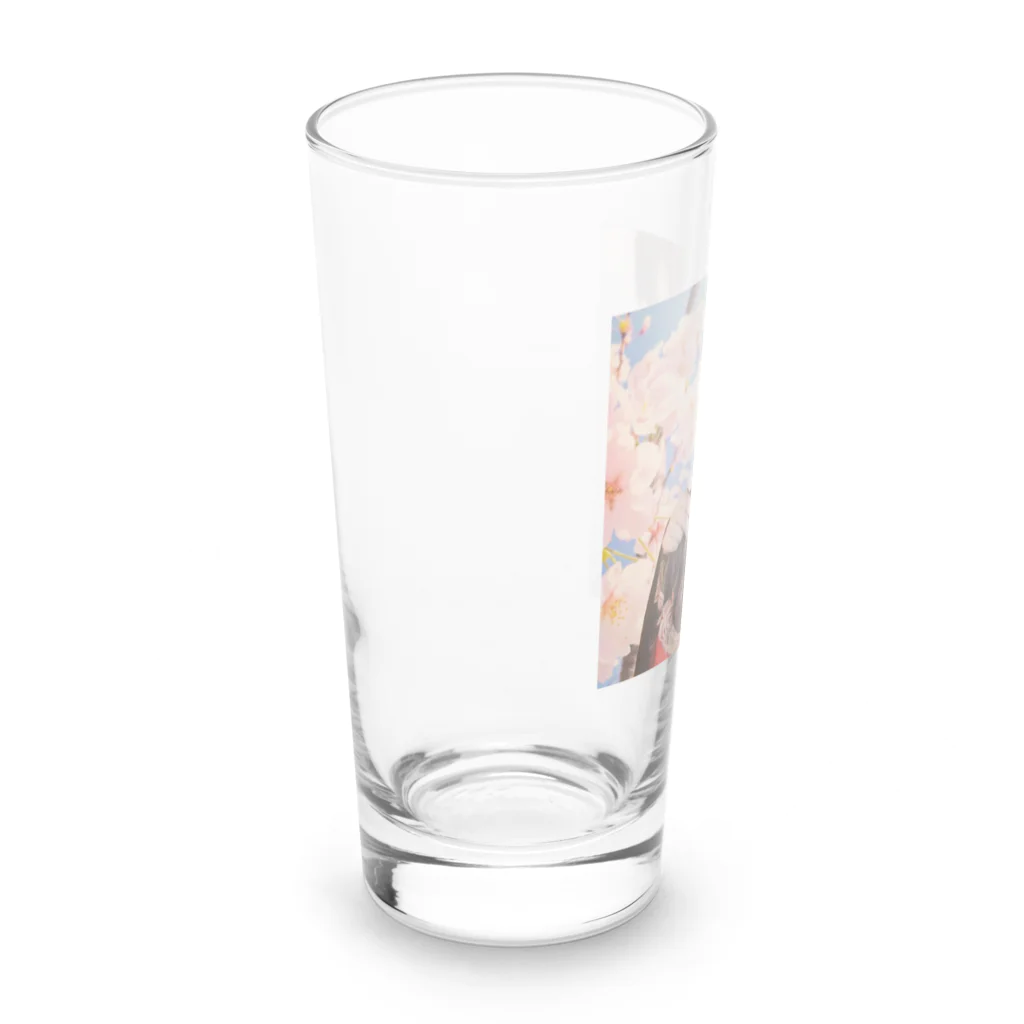 🌸みみ🌸の開運グッズのリアルみみち Long Sized Water Glass :left