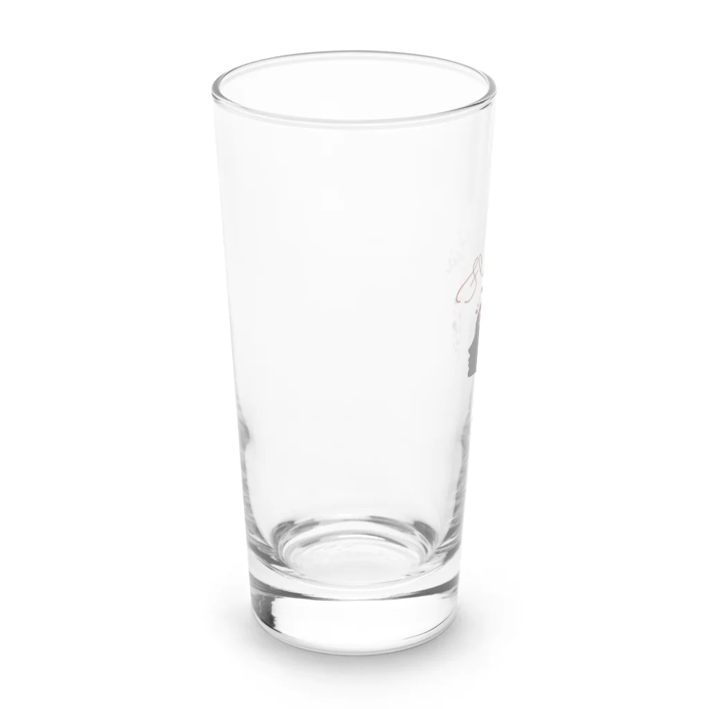 lblのフラワーヘアー Long Sized Water Glass :left