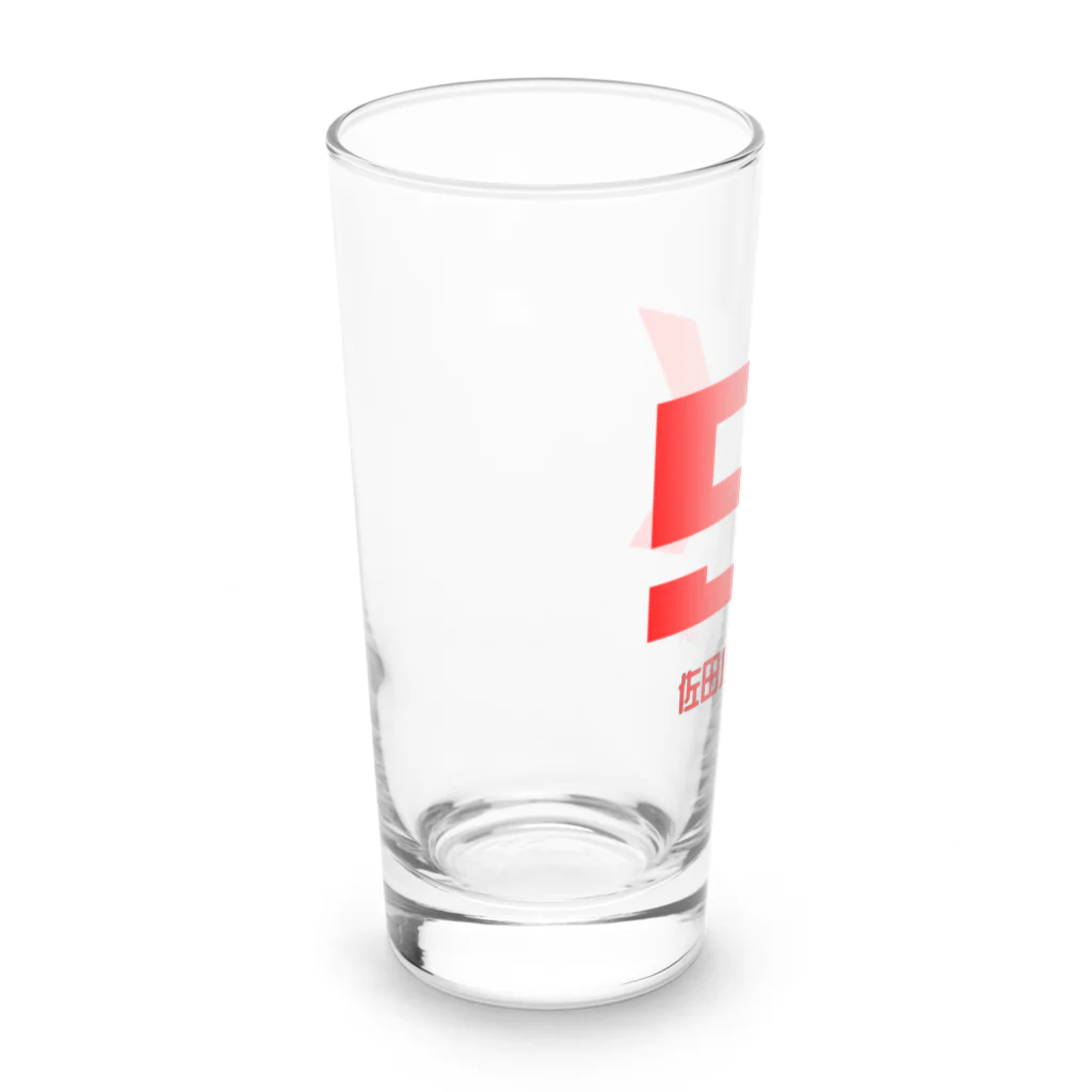 佐田川電鉄グループの佐田川急行電鉄 ロゴ商品 Long Sized Water Glass :left