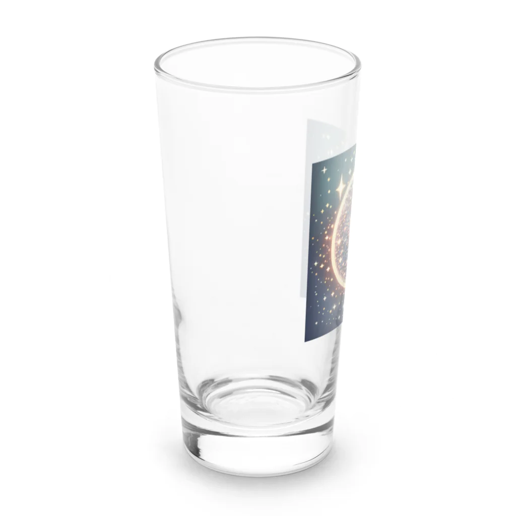 moonlightcatのキラキラ輝くお月様 Long Sized Water Glass :left