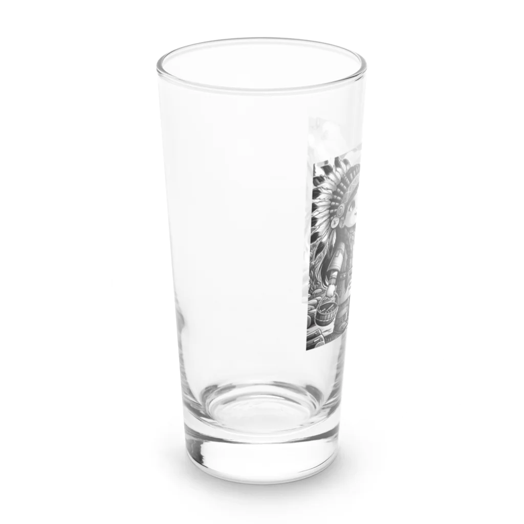 リトルアドラのリトルアドラ Long Sized Water Glass :left