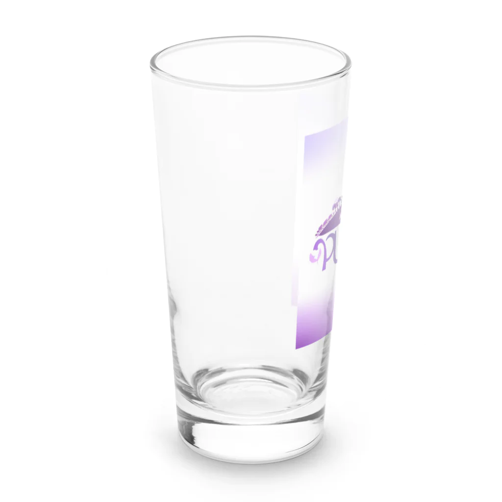 ねこにんじゃショップの紫の世界 Long Sized Water Glass :left