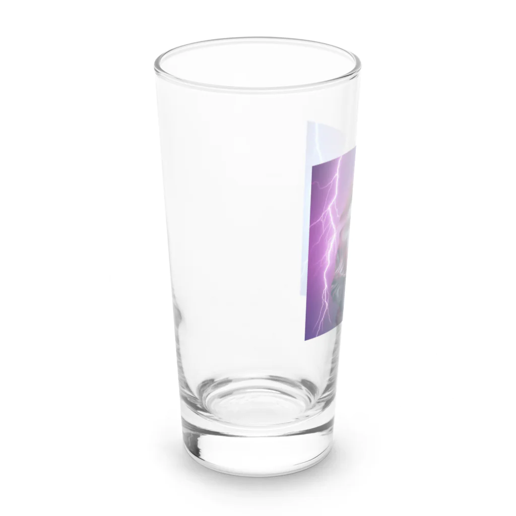 玉ねぎんのライジングガール Long Sized Water Glass :left