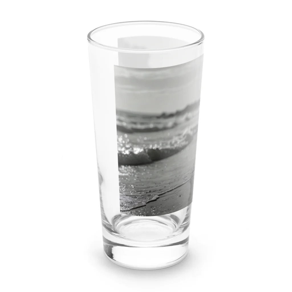 naon therockのボストンテリア Long Sized Water Glass :left