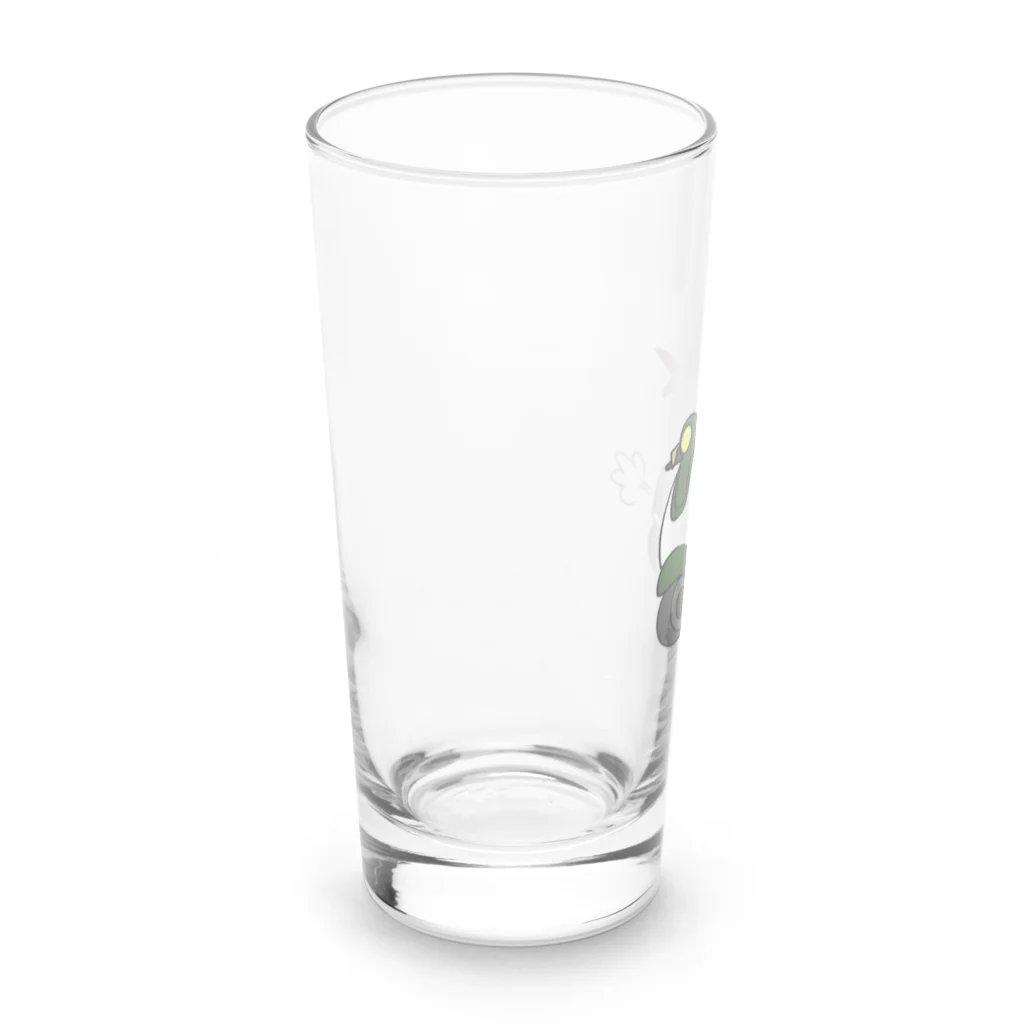 kaberinのスクーターきのこ Long Sized Water Glass :left