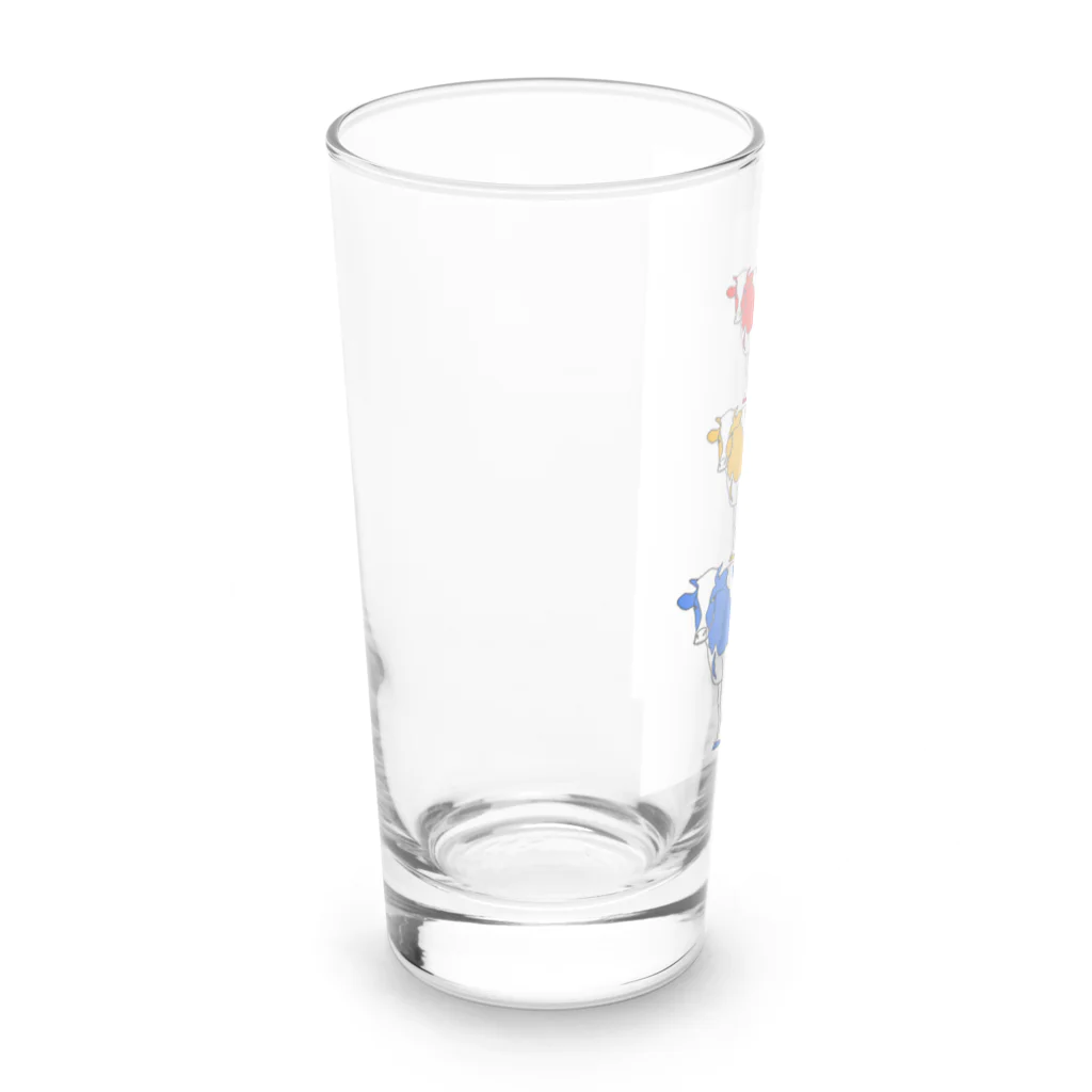 Taiyo の信号牛 Long Sized Water Glass :left