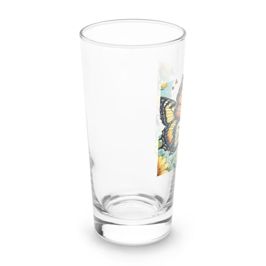 HERAX(へラックス）2号店の美しき蝶の舞 Long Sized Water Glass :left