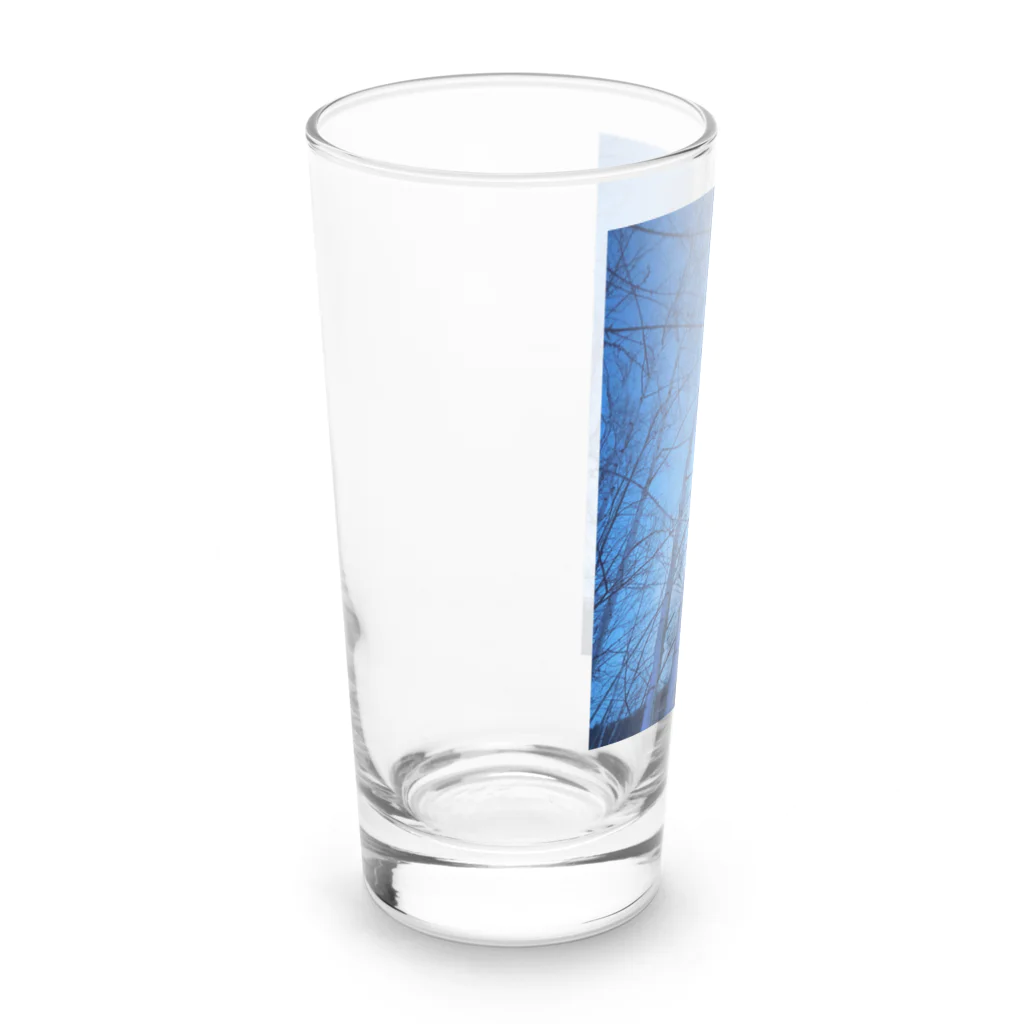 kayuuの神秘的な青い世界 Long Sized Water Glass :left