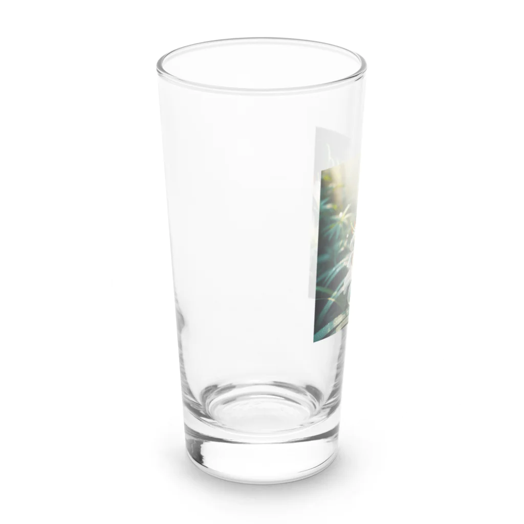 su-toの4月28日の誕生花　スカシユリ Long Sized Water Glass :left