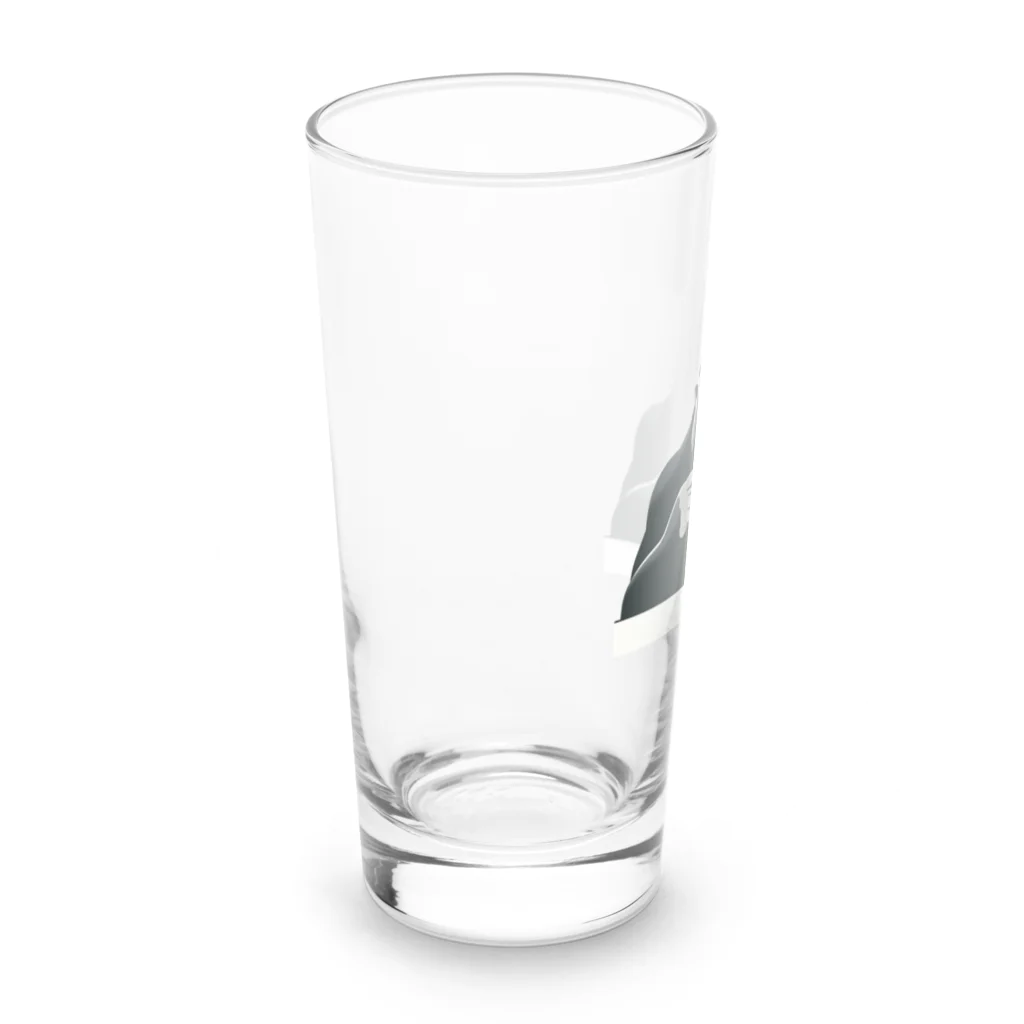 K'ramaのカフェゴリラ Long Sized Water Glass :left