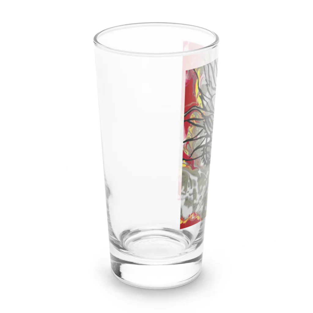 にゃぁのお店の龍 Long Sized Water Glass :left
