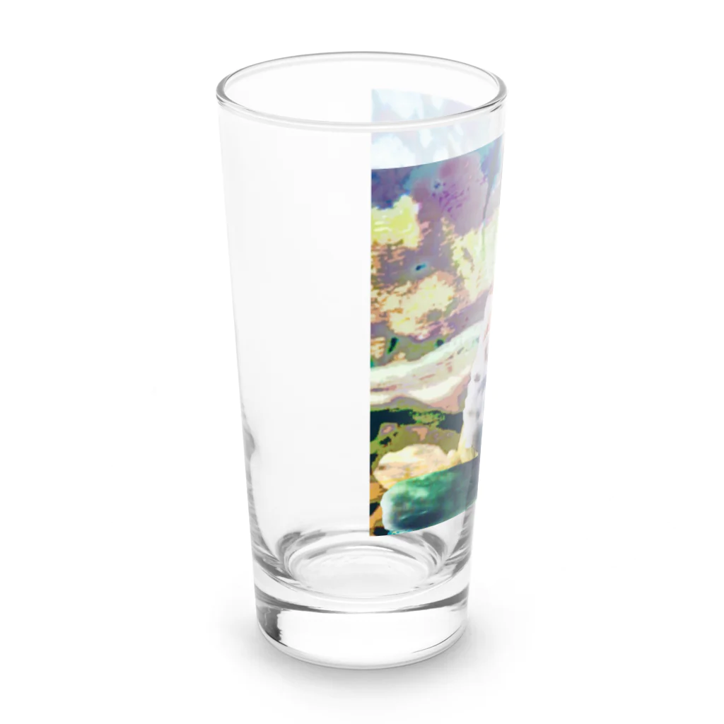 猫に恩返しのTORA'S Watch Party Long Sized Water Glass :left