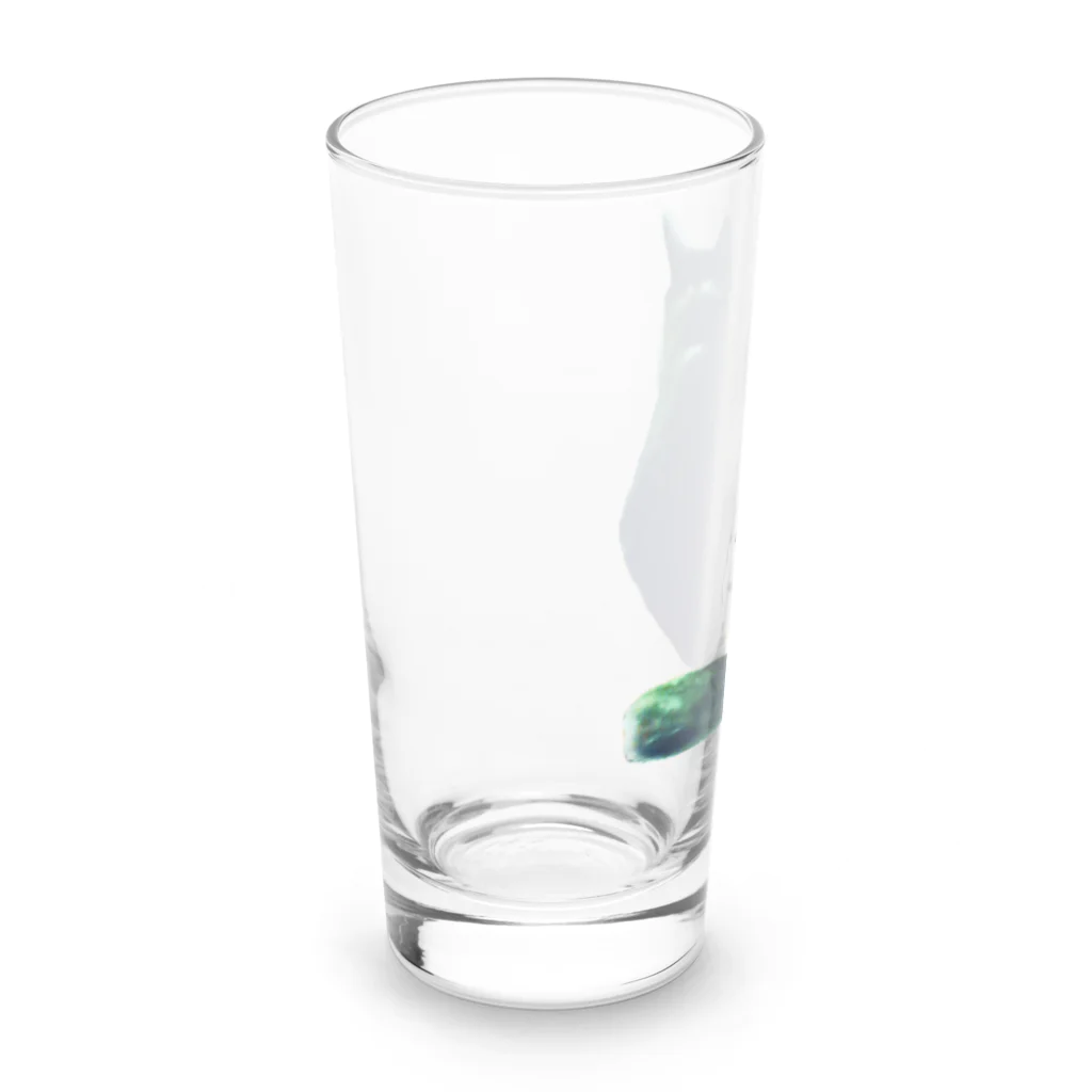 猫に恩返しのTORA Long Sized Water Glass :left