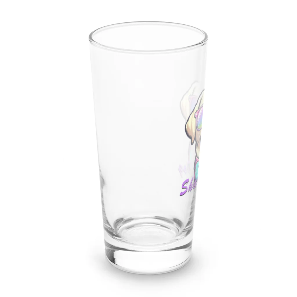 Shades DOGのラブラドールレトリーバー（A） Long Sized Water Glass :left