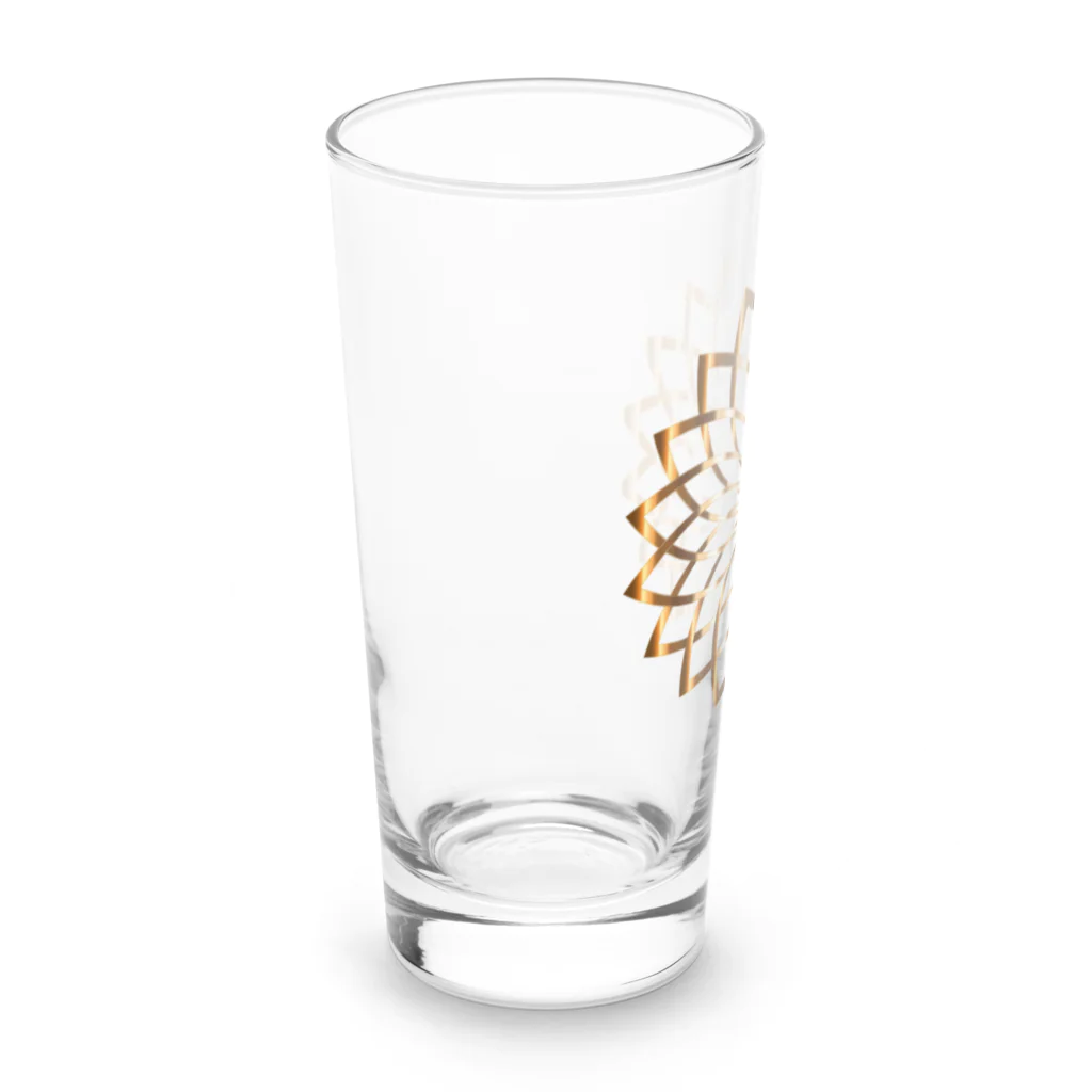 funny-boneのゴールドフラワーライン Long Sized Water Glass :left