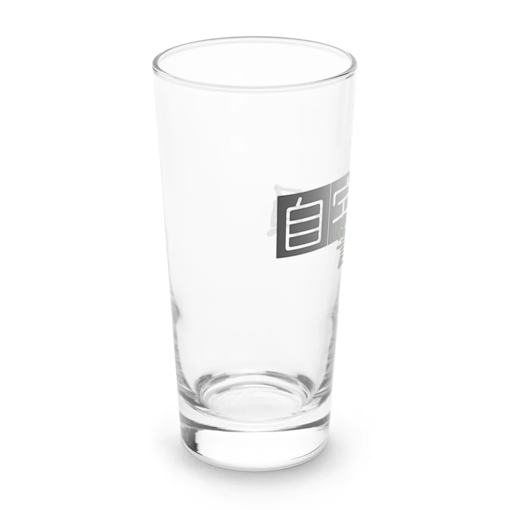 BUDDHA＿WORDの自宅警備員👮‍♀️ Long Sized Water Glass :left